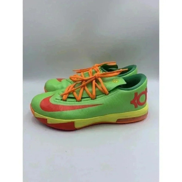 Nike 599477-300 Kevin Durant KD VI Candy Basketball Sneaker‎ Shoes Youth US 6.5Y